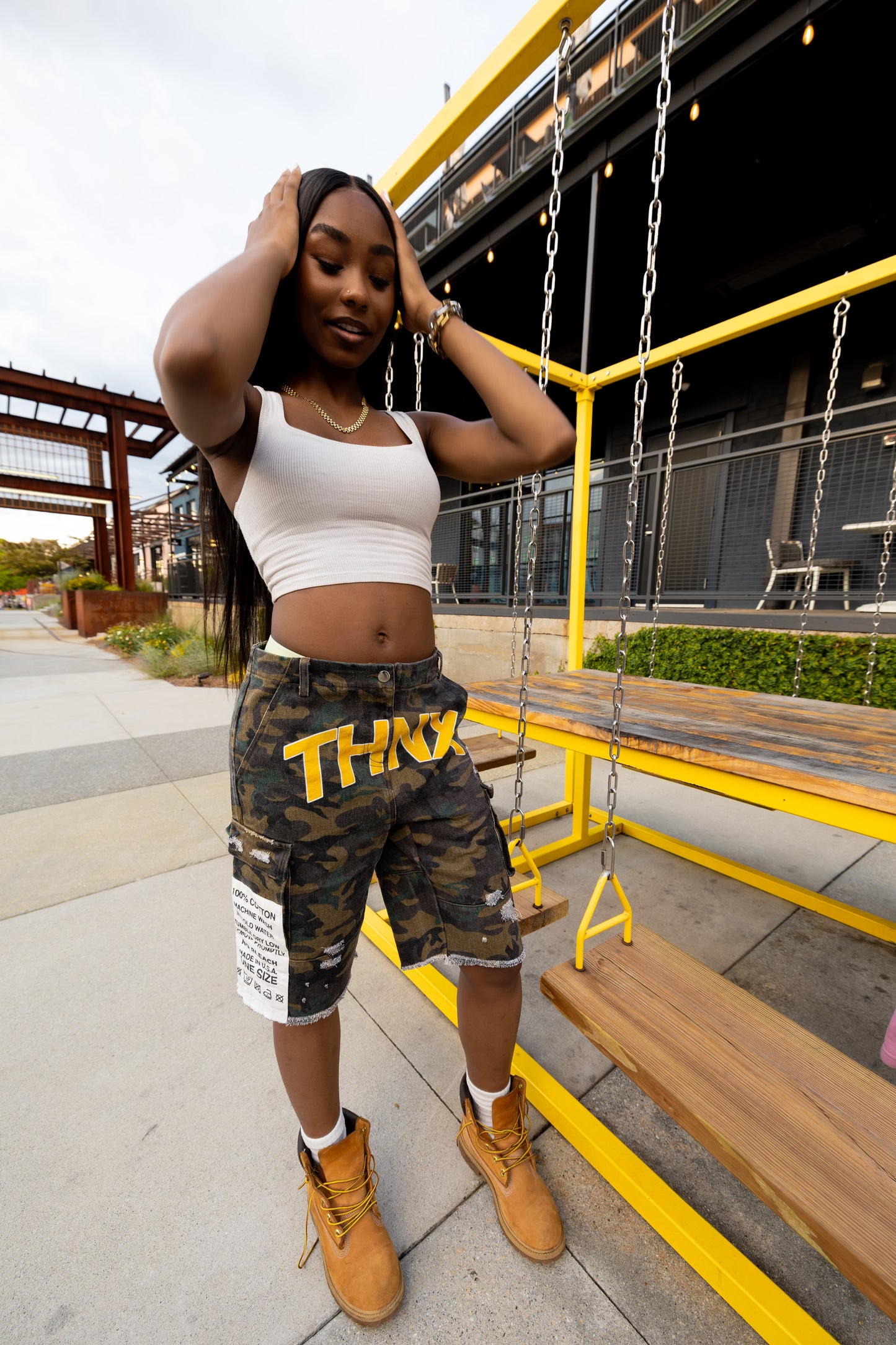 THNX CAMO SHORTS