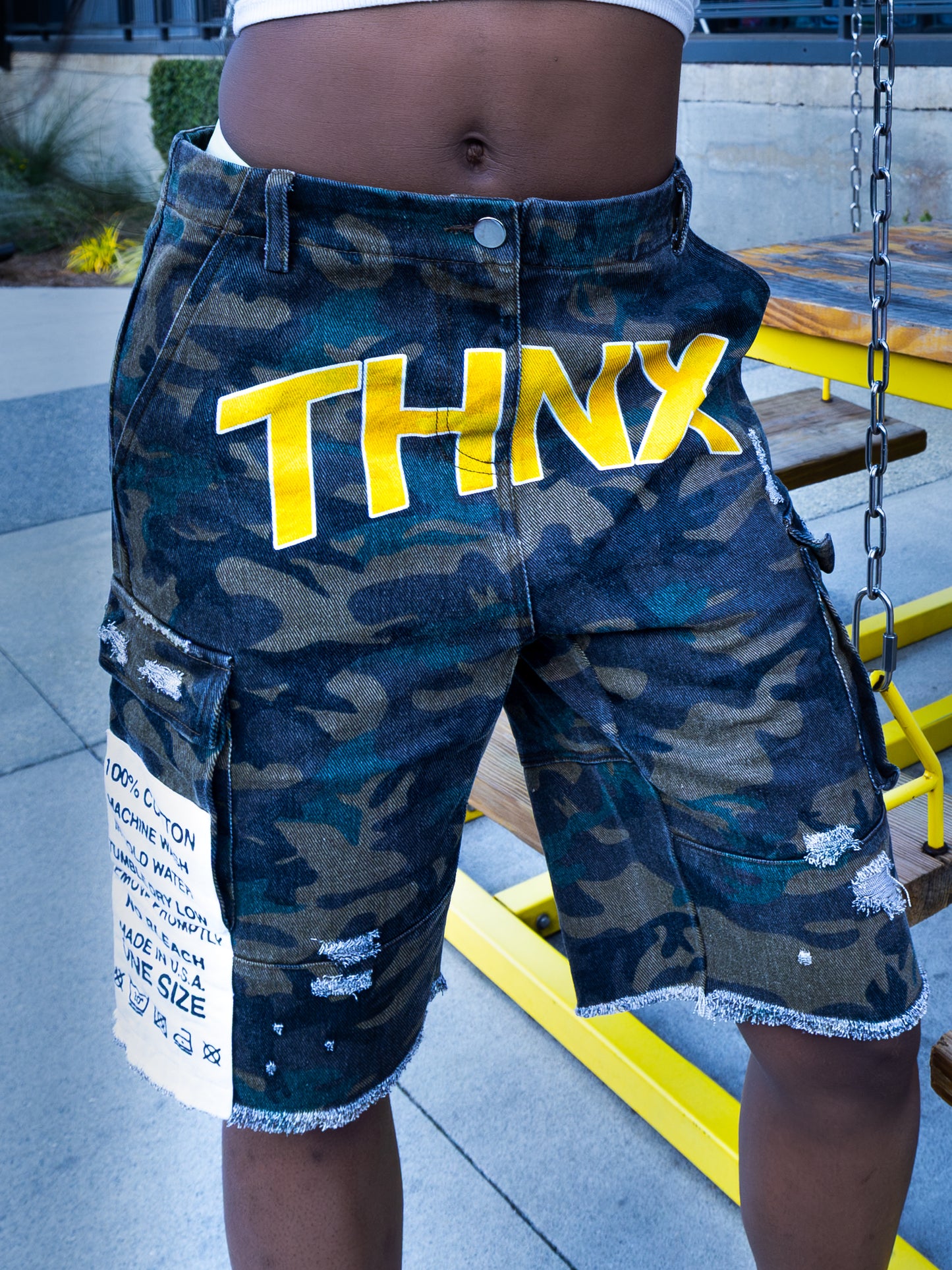 THNX CAMO SHORTS