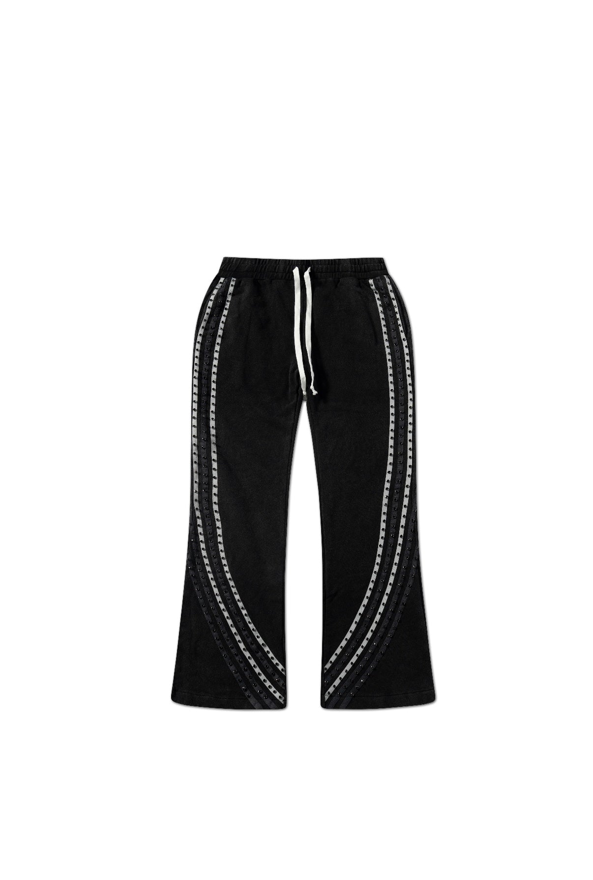 Black Gemstone Pants