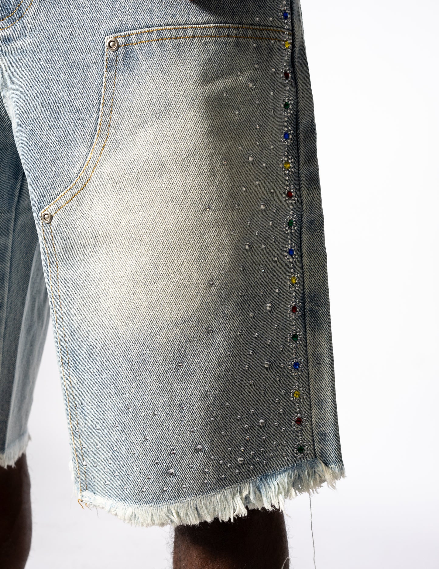Denim Thnx Wranger Shorts