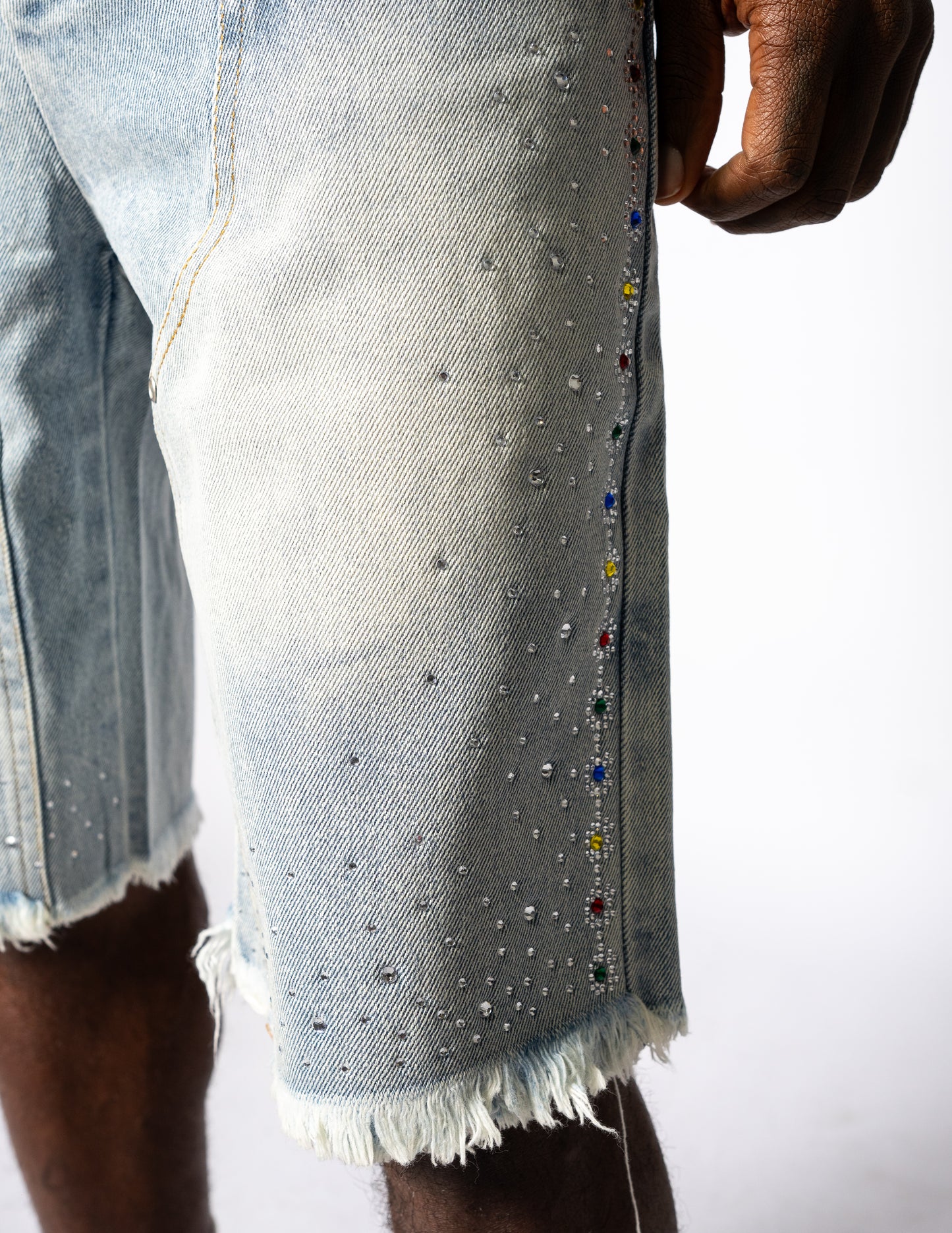 Denim Thnx Wranger Shorts