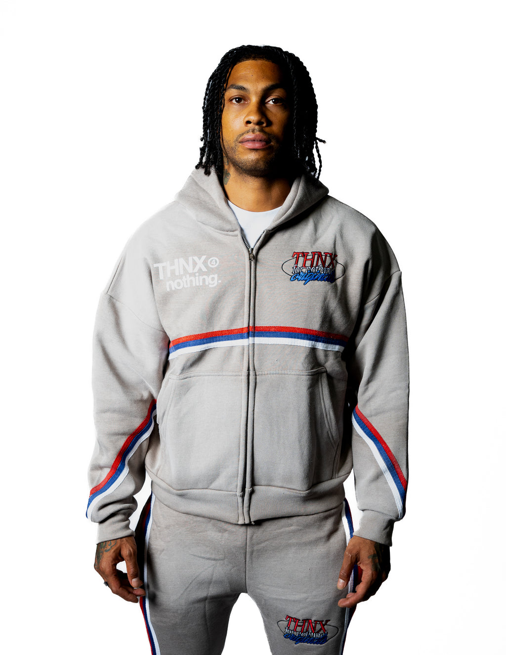 Grey Originals Zip Up