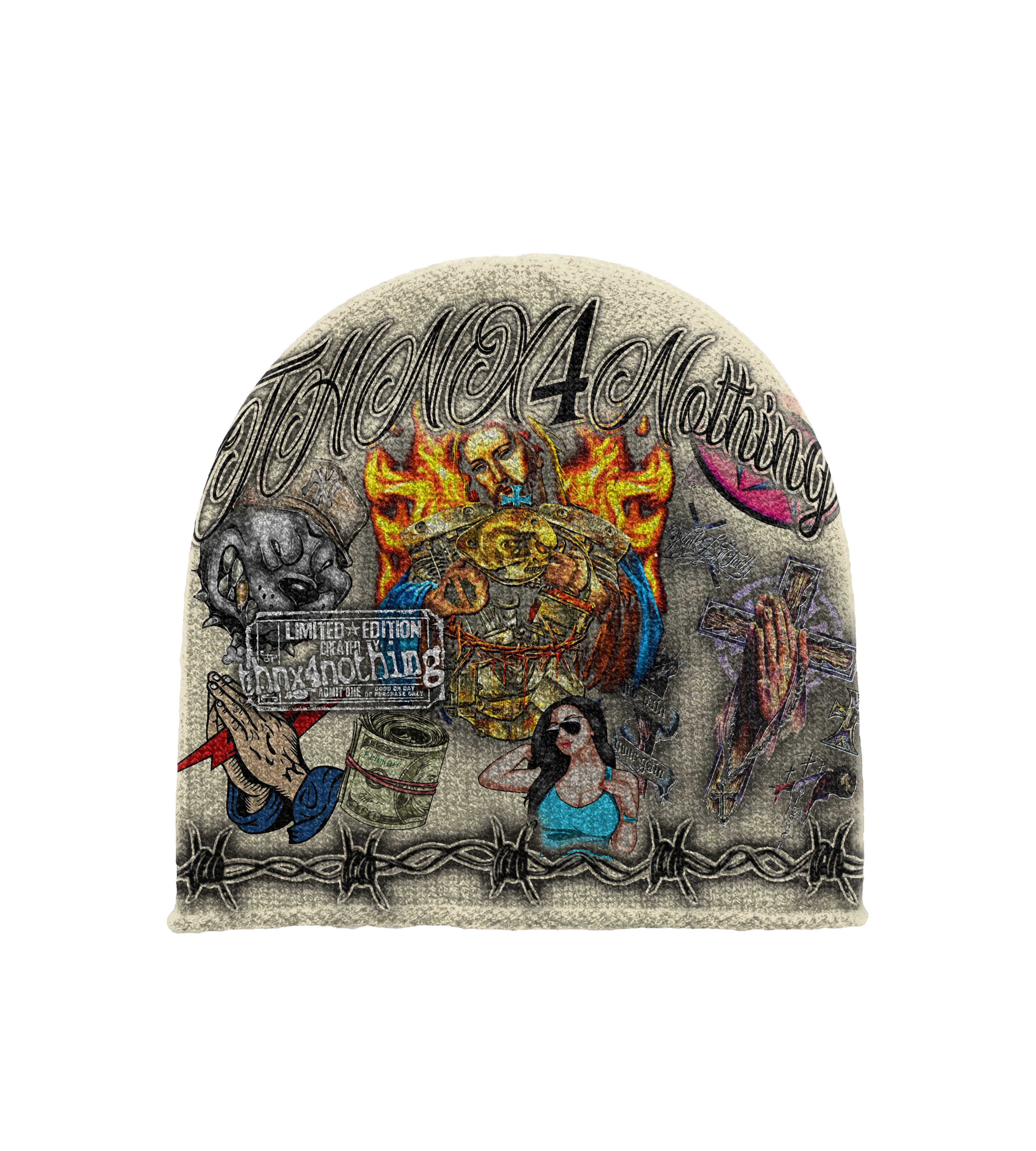 Thnx 4 Nothing Beanie