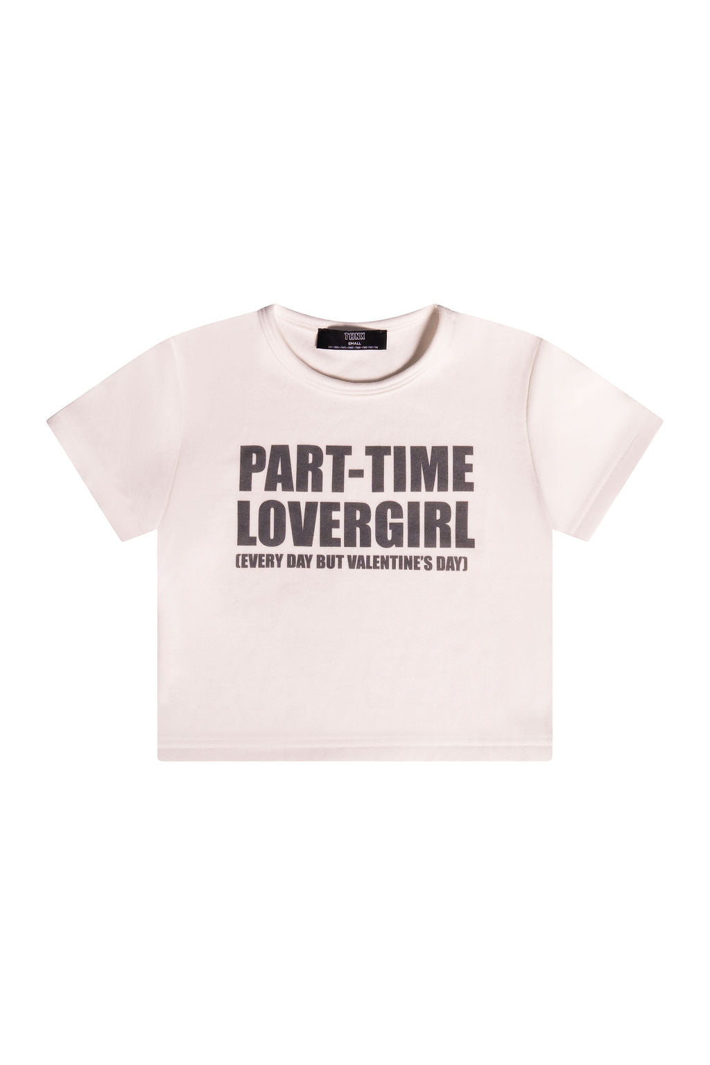 PART TIME LOVERGIRL TEE WHITE