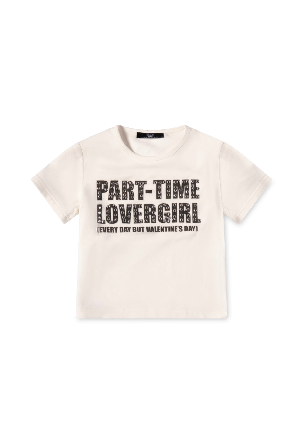 PART TIME LOVERGIRL TEE WHITE