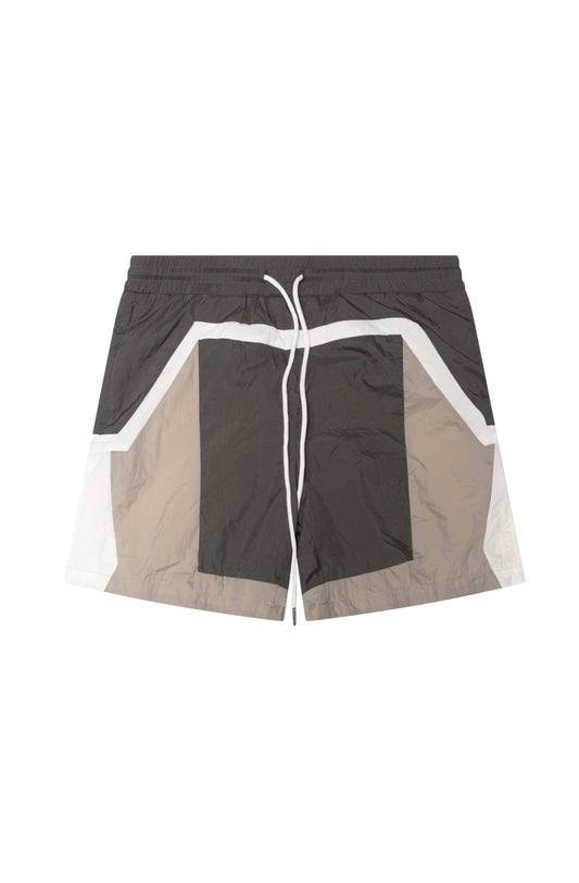 Nylon Runner Shorts Grey