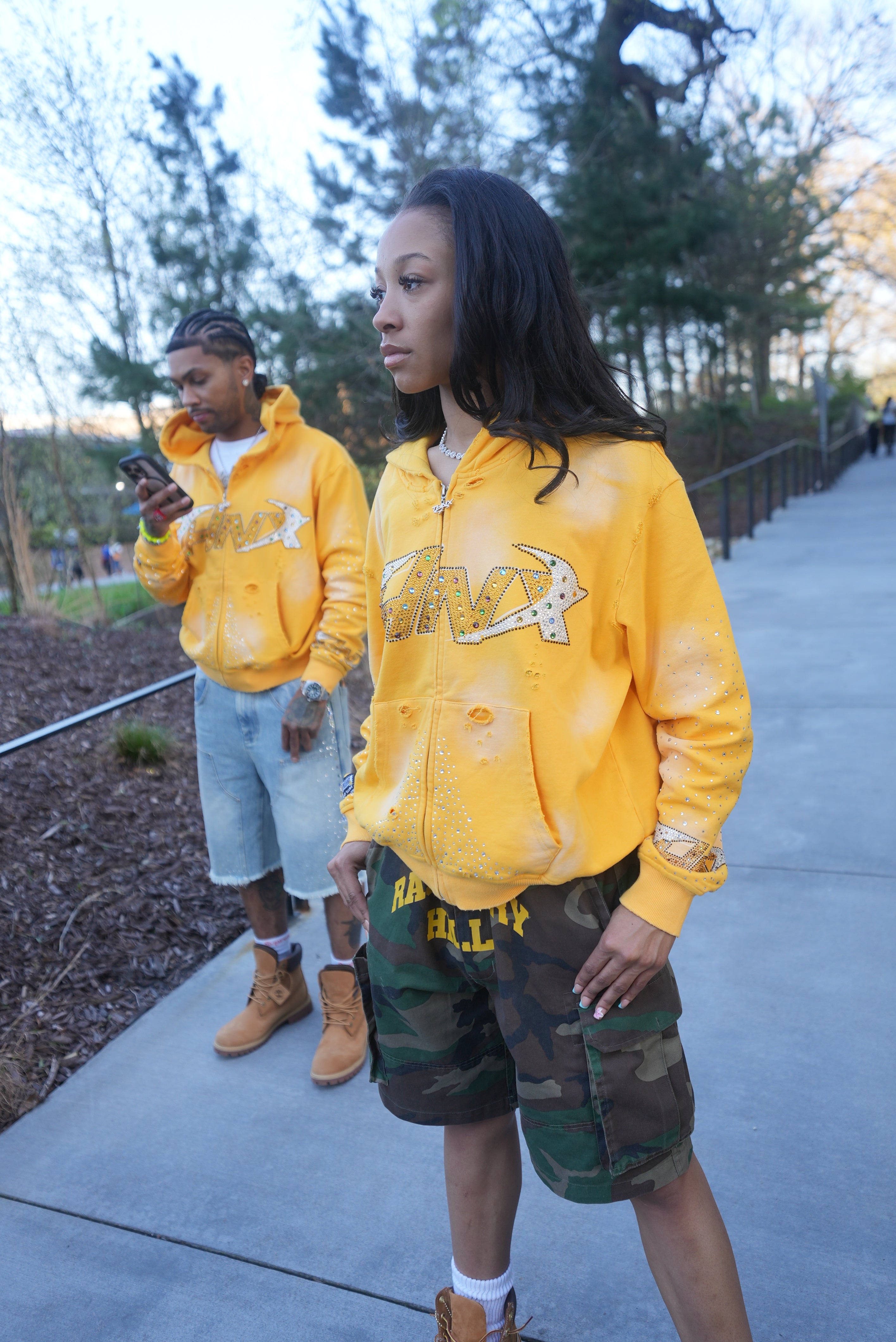 Thnx Gold Voltage Hoodie