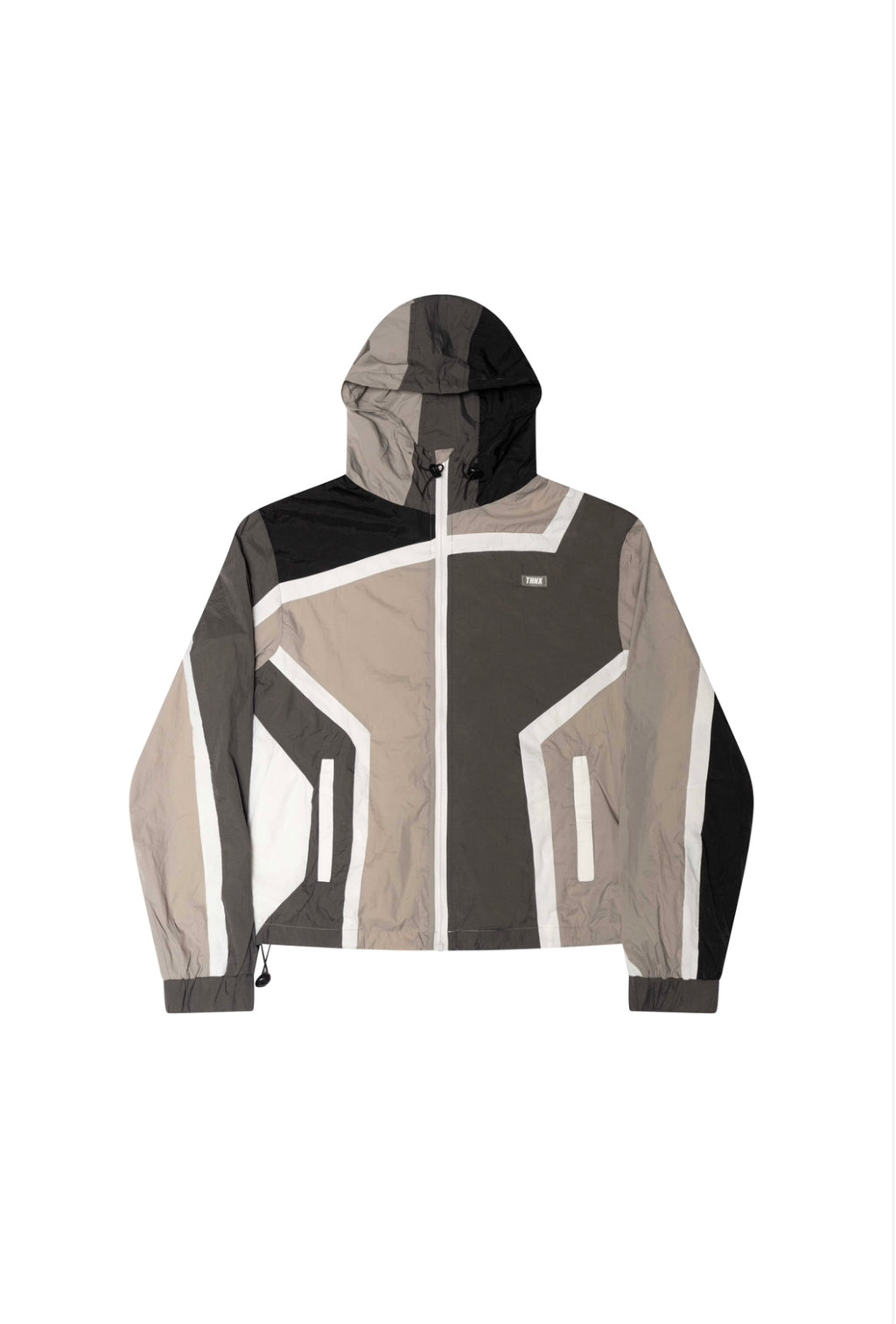 Nylon Runner Zipup Grey