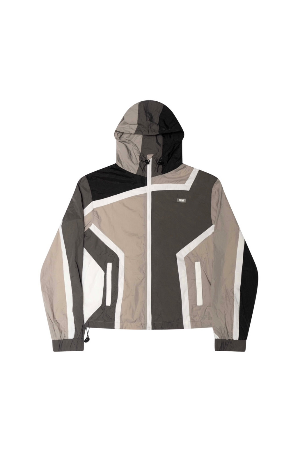 Nylon Runner Zipup Grey