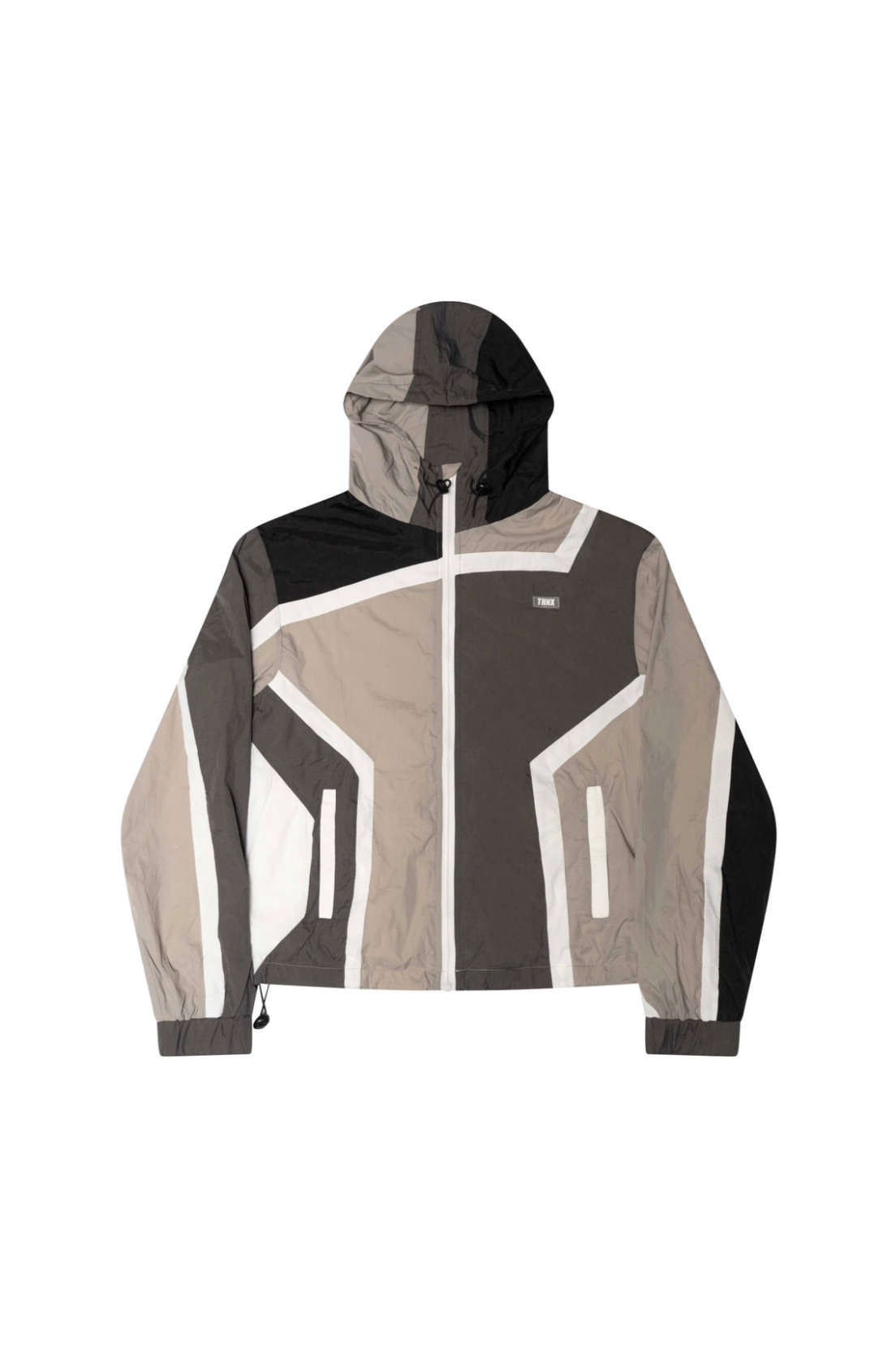 Nylon Runner Zipup Grey