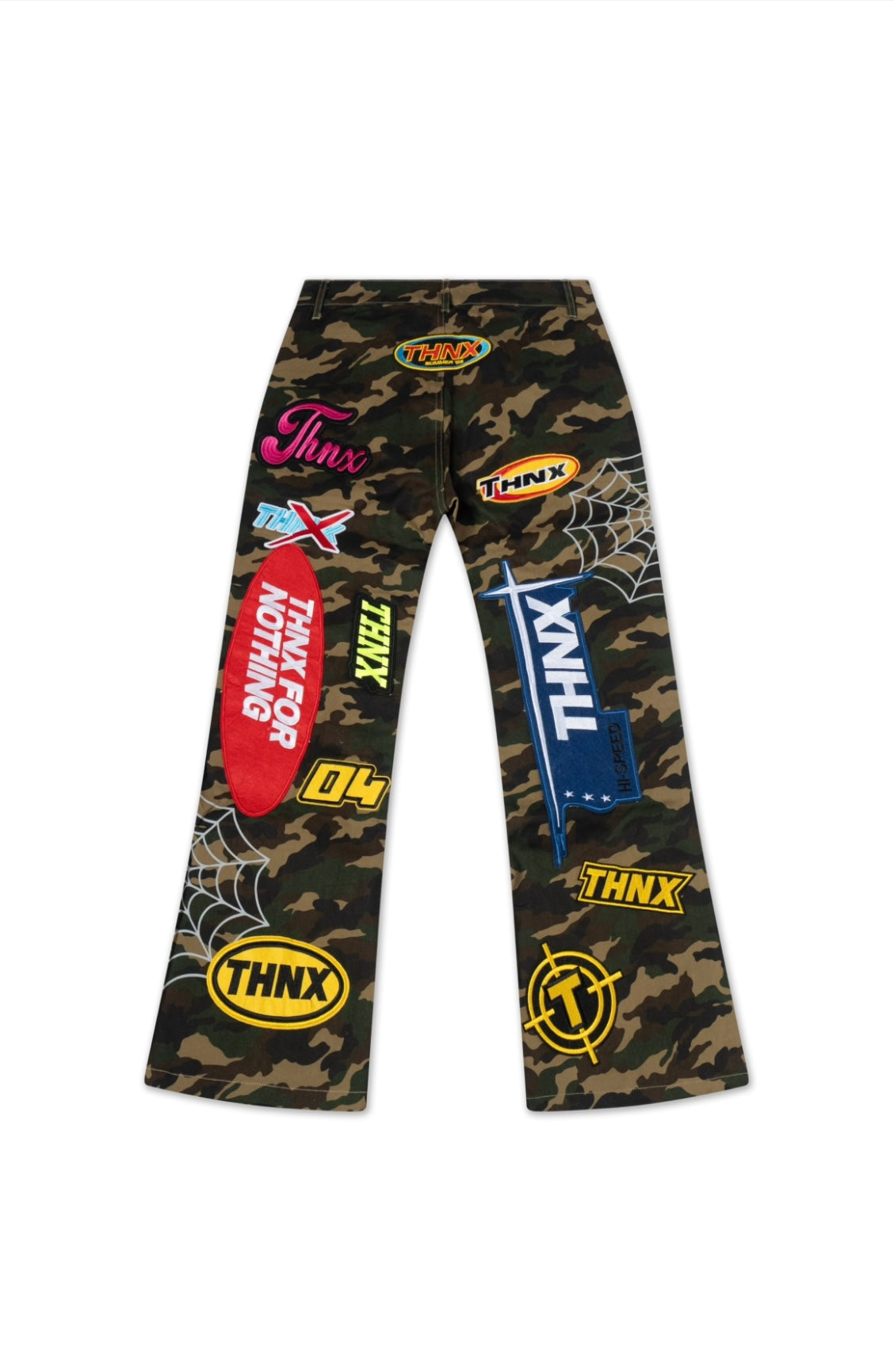 Camo Patch Pants