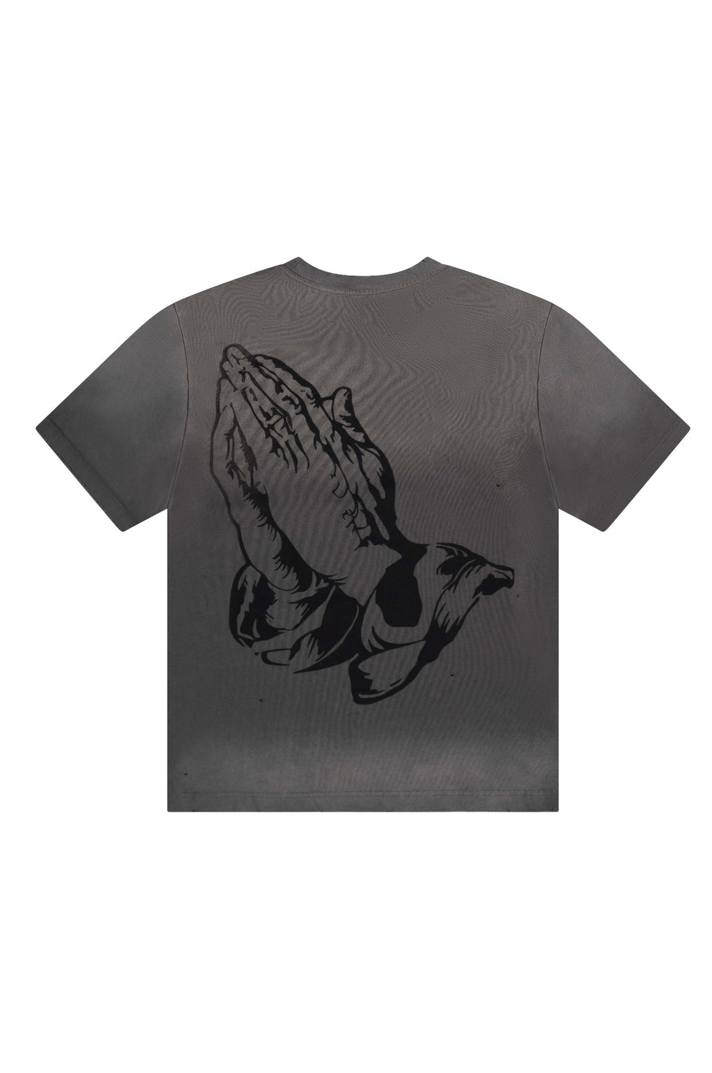 THNX 4 PRAYER GREY TEE