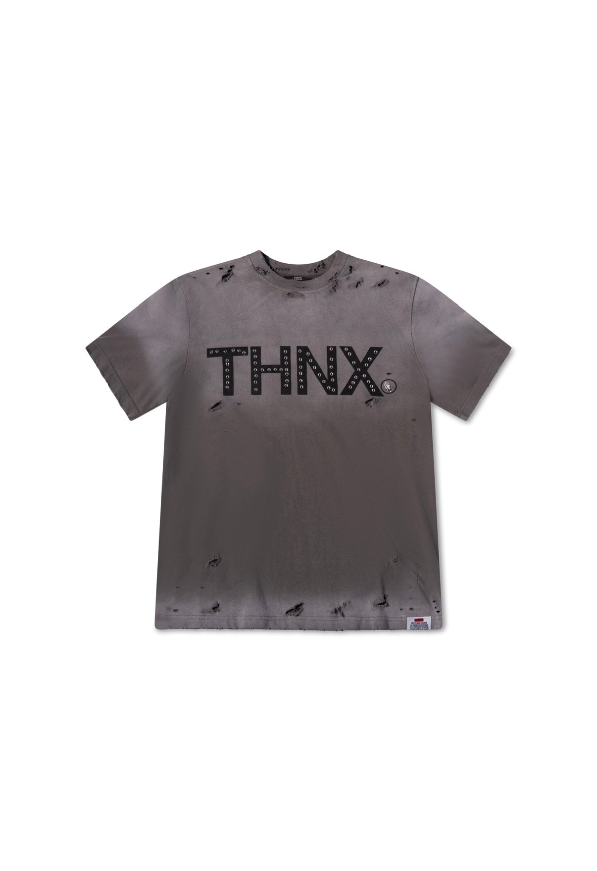 THNX 4 PRAYER GREY TEE