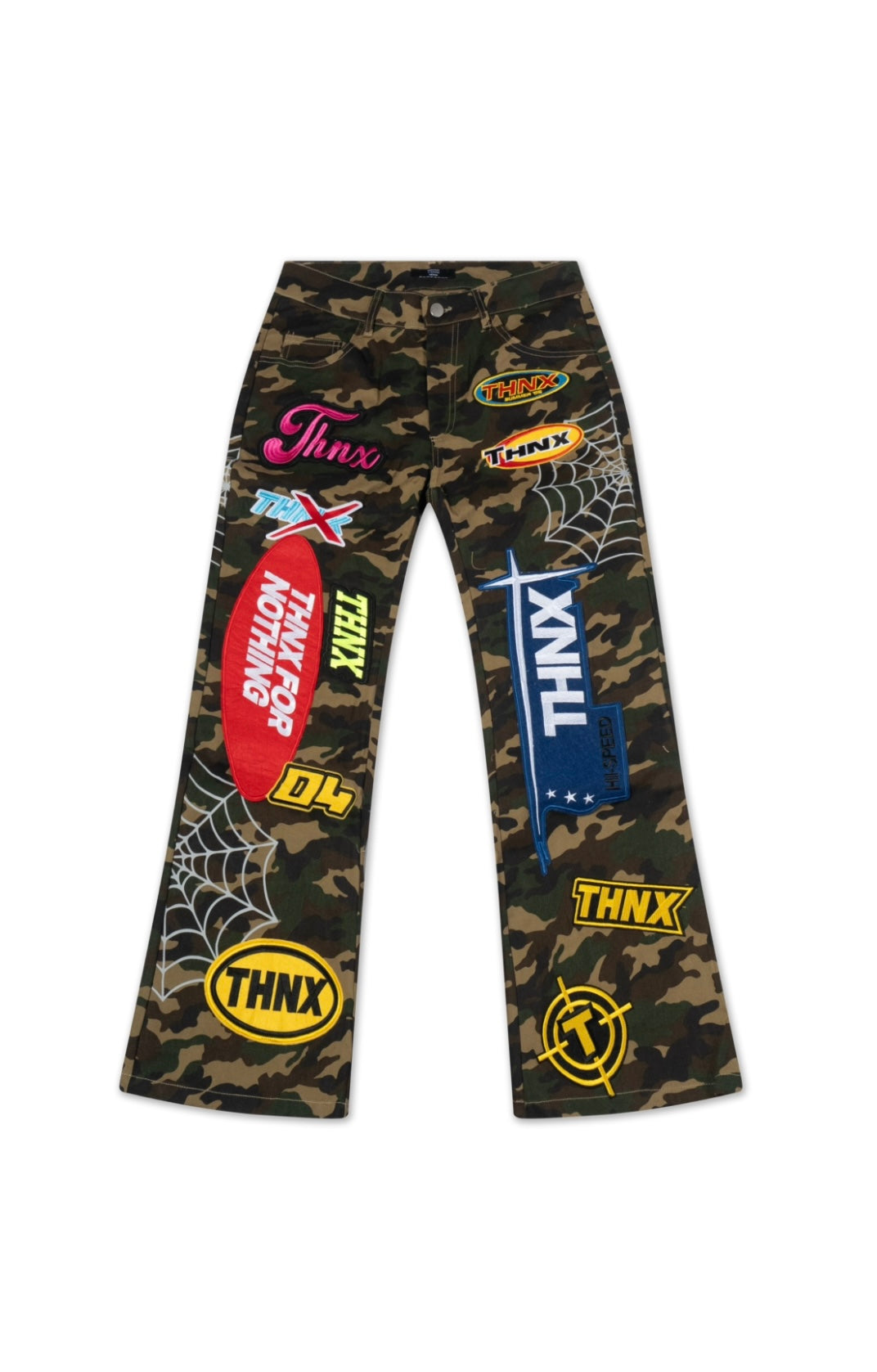 Camo Patch Pants