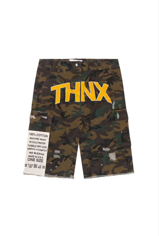 THNX CAMO SHORTS
