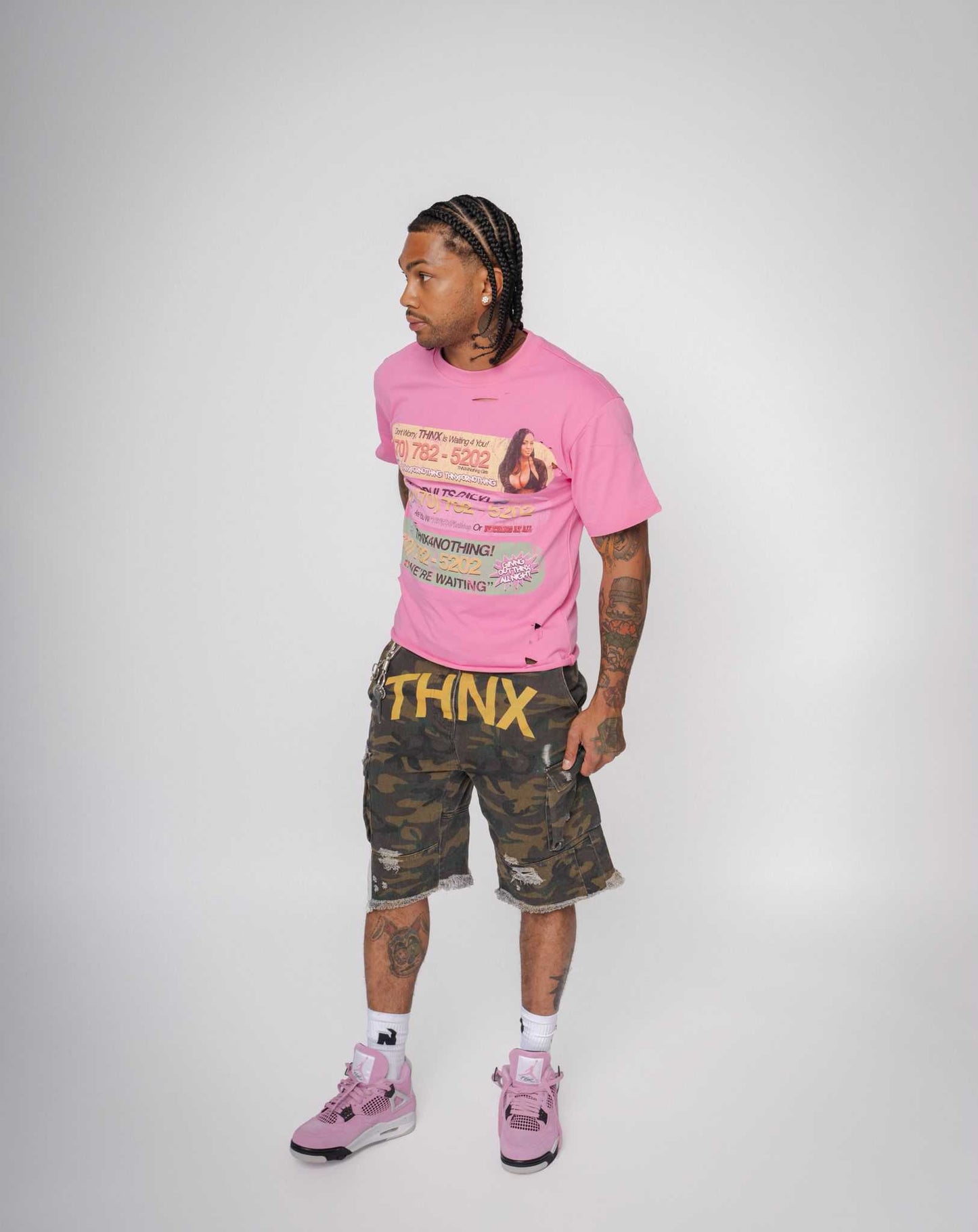1-470 HOTLINE TEE PINK