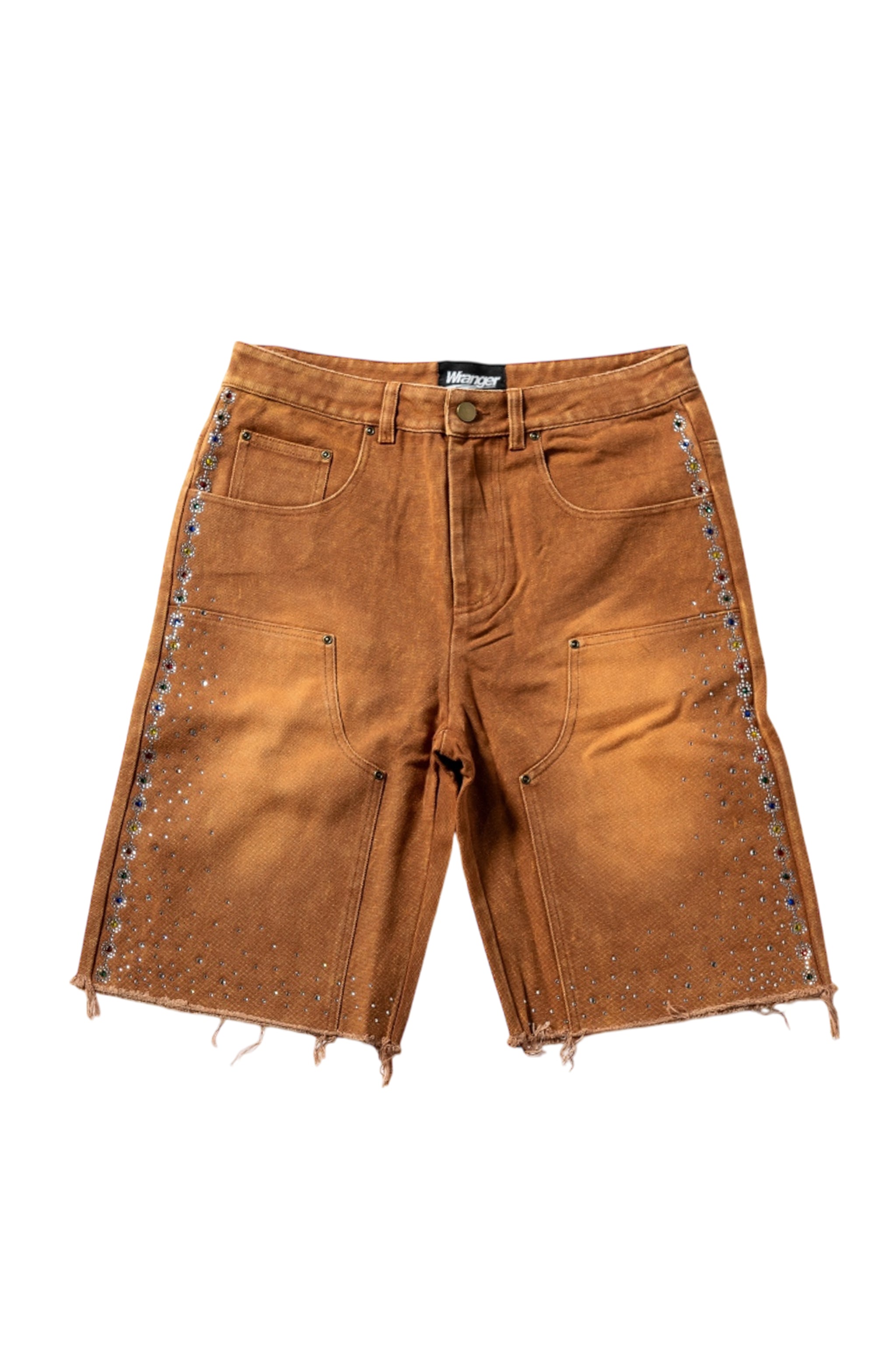 Brown Thnx Wranger Shorts