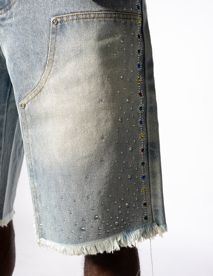Denim Thnx Wranger Shorts