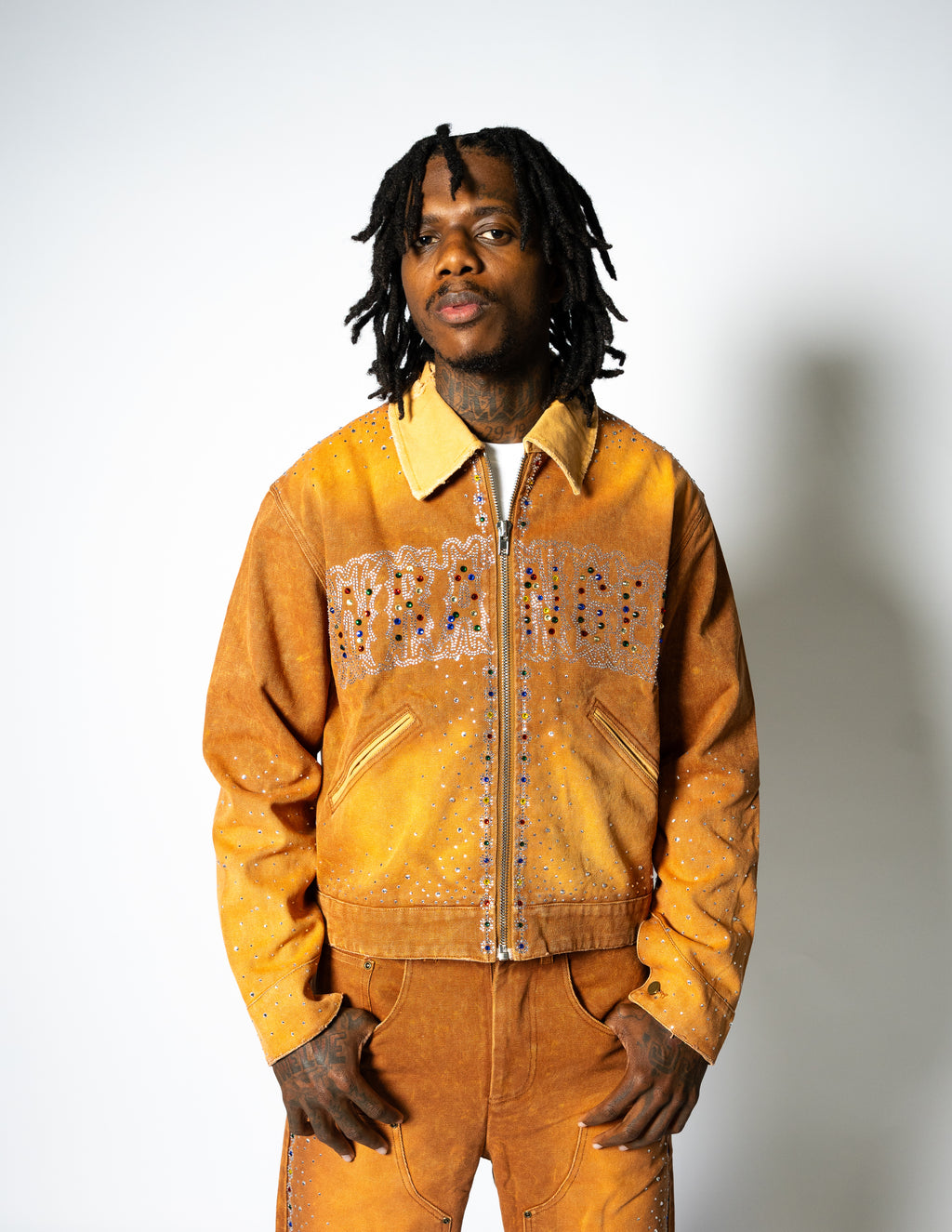 Brown Thnx Wranger Jacket