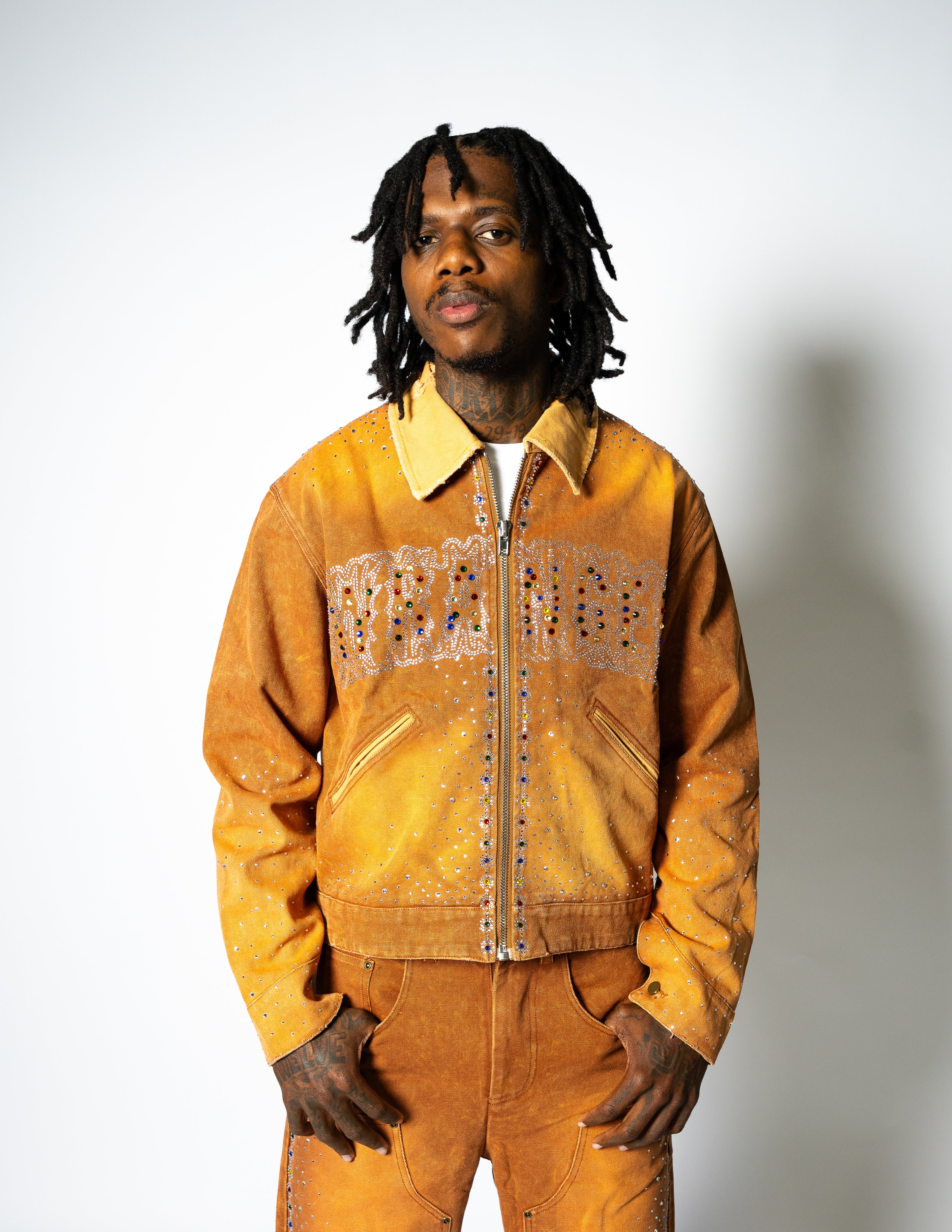 Brown Thnx Wranger Jacket