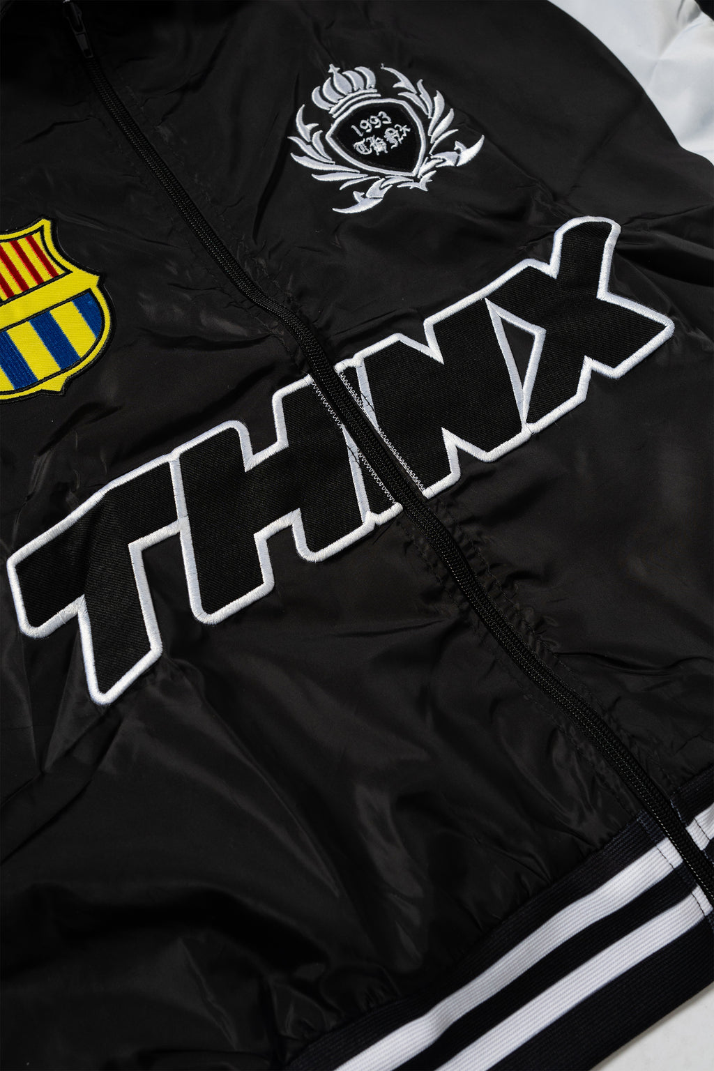 Thnx Soccer Nylon Zip Up