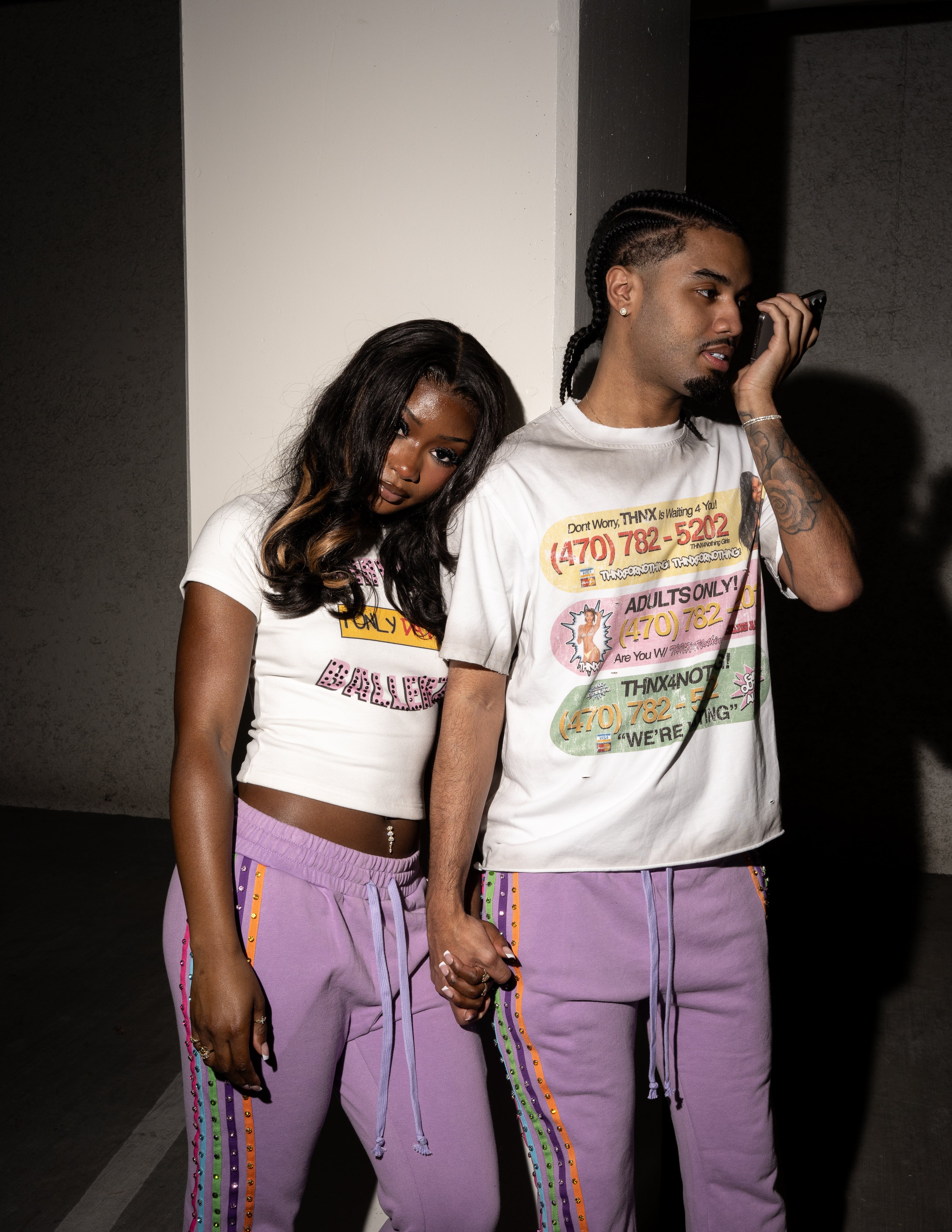 1-470 HOTLINE TEE WHITE/GREY