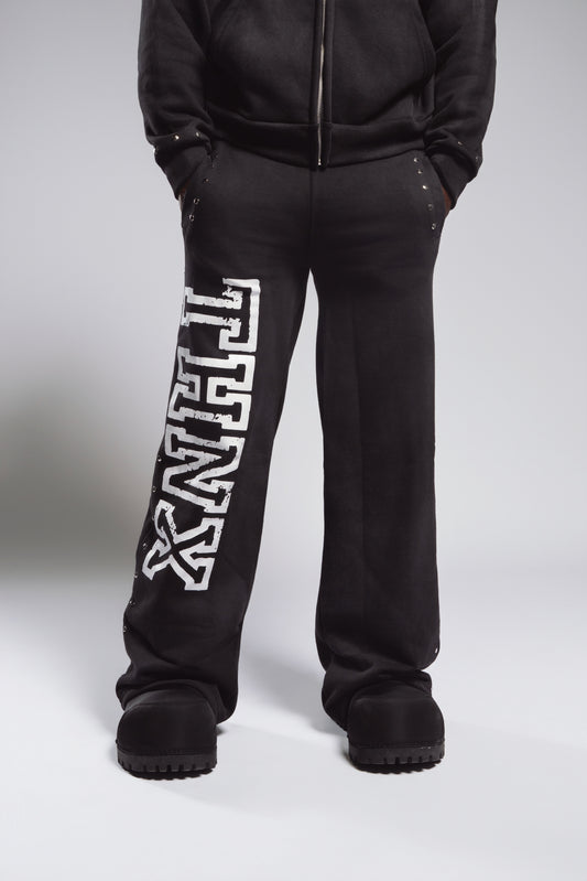 Thnx Gemstone Black Pants