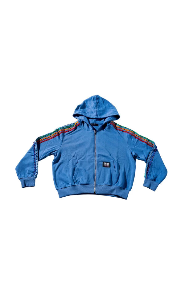 Arc-01 Gemstone Zip Up